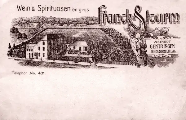 Maison de la famille Dautel en 1900