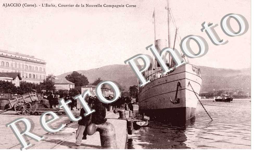 l'Italia - courrier de la nouvelle compagnie corse