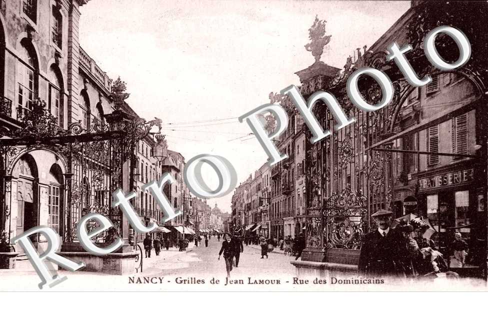 GRILLES JEAN LAMOUR RUE DES DOMINICAINS