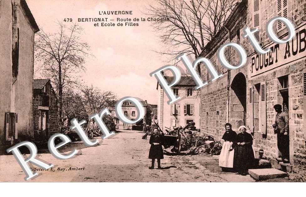 Route de la Chapelle et Ecole des Filles