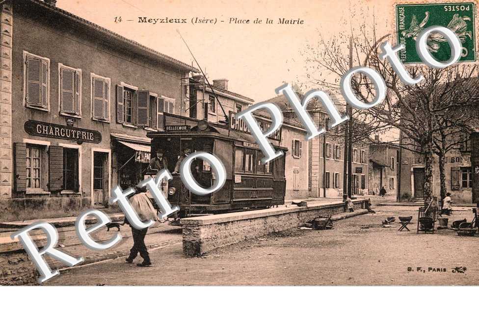 Place de la mairie - tramways