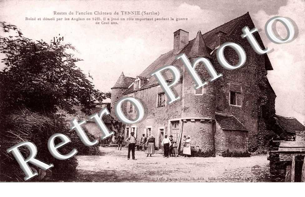 RESTES DE L'ANCIEN CHATEAU DE TENNIE