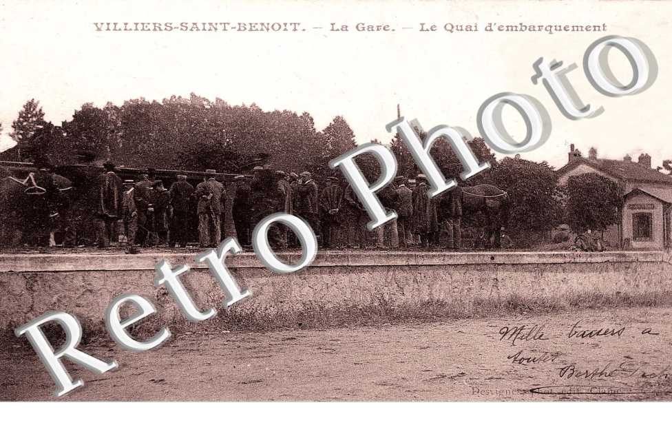 La gare - le quai d'embarquement