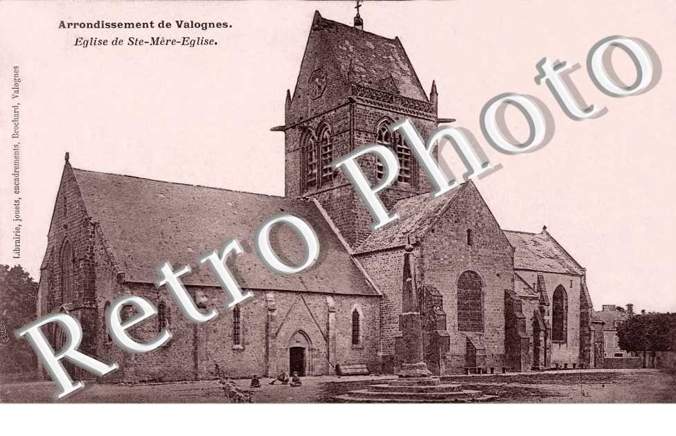 eglise de Ste-Mere-Eglise, arrondissement de Valogne