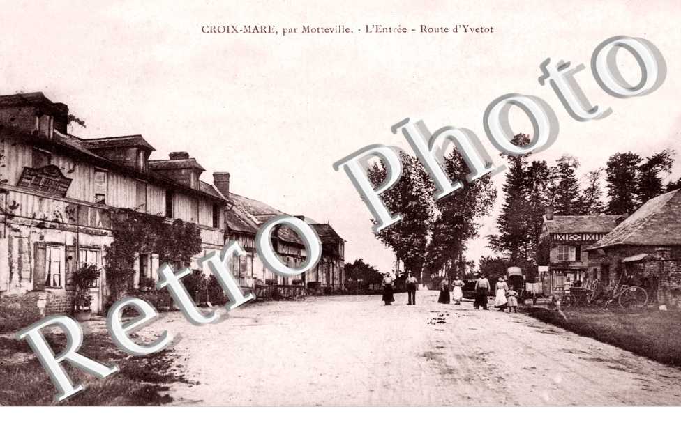 l'entree Route d'Yvetot