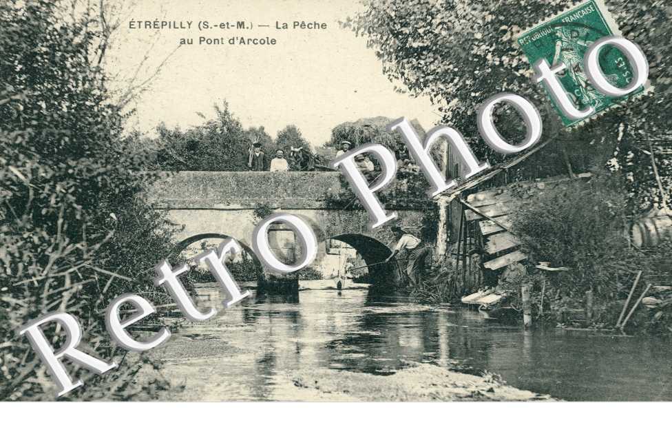 La pêche au Pont d'Arcole