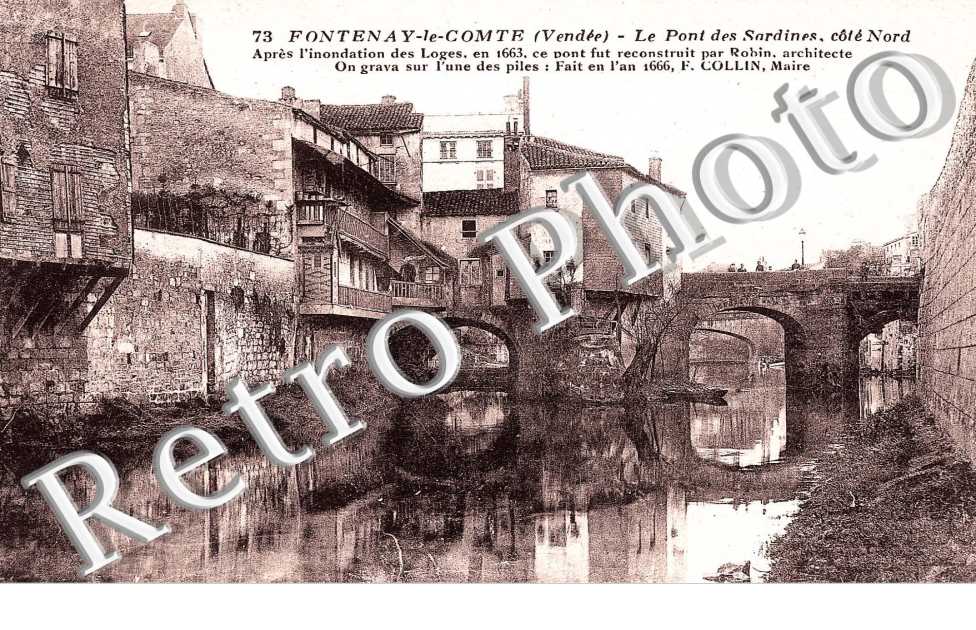 Le Pont des Sardines, Apres l'inondation des Loges en 1663