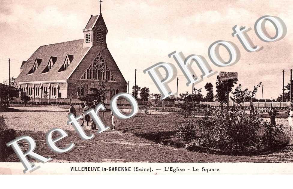 L'eglise - le square