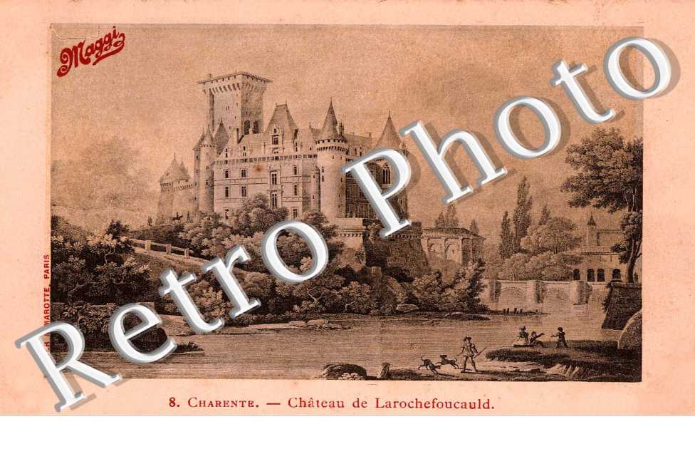 le chateau - Gravure