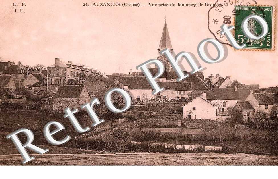 Vue prise du Faubourg de Granges