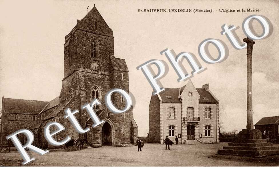 l 'eglise et la mairie