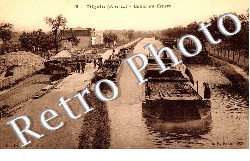 Canal du centre - peniche