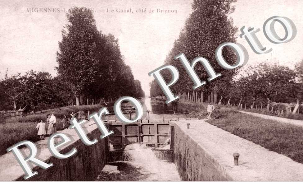 le canal, cote de Brienon