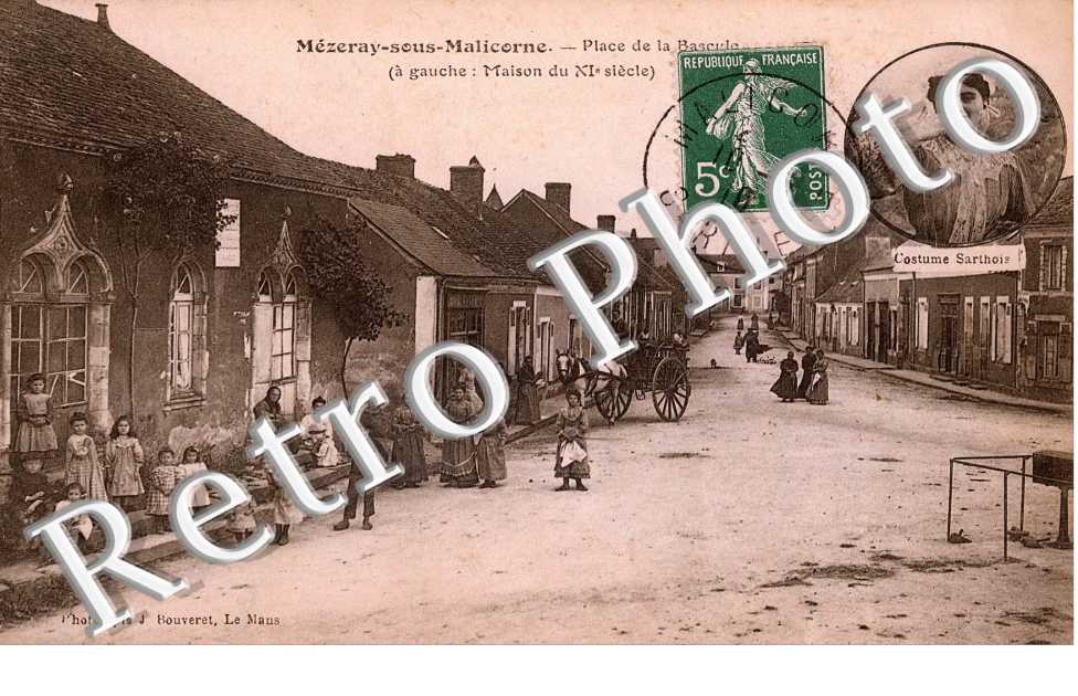 place de la Bascule en 1910