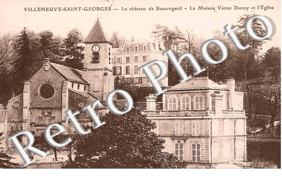 Chateau de Beauregard, la Maison Victor Duruy et l'Eglise