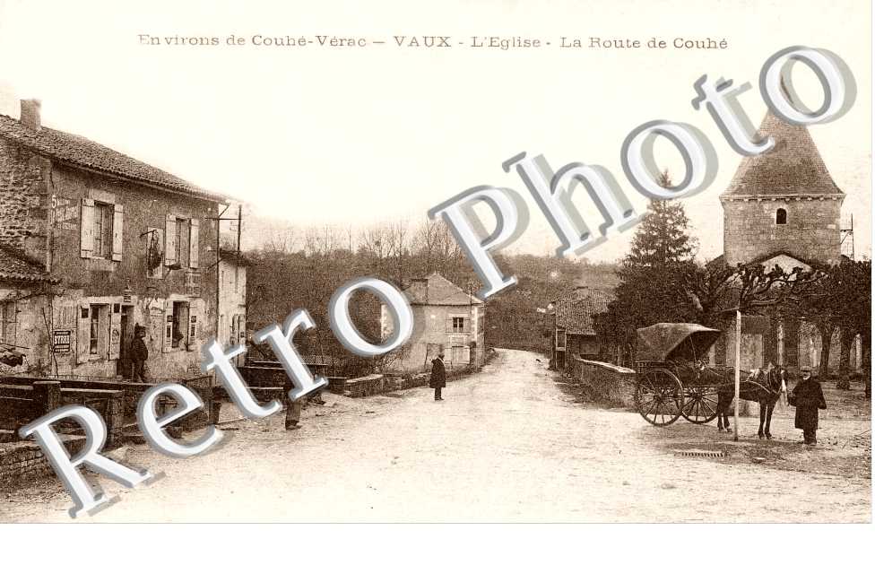 ENVIRONS DE COUHE VERAC VAUX EGLISE RTE DE COUHE