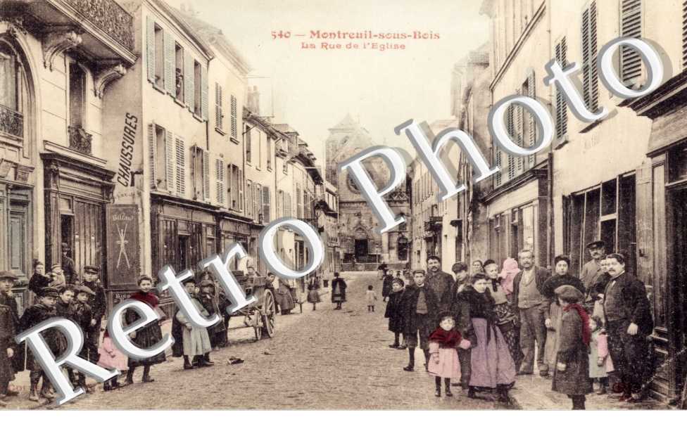 la rue de l'Eglise 