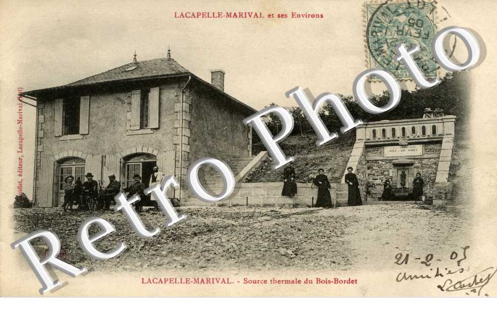 Lacapelle-Marival, source thermale du bois Bordet
