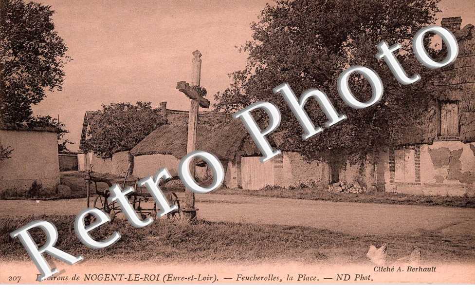Feucherolles - la place