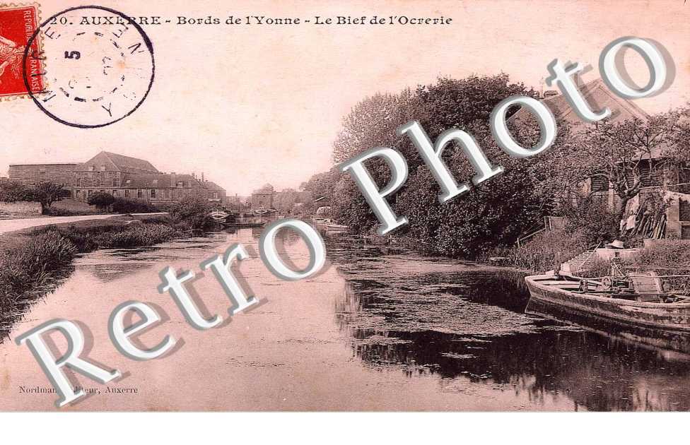 bords de l'yonne, le bief de l'ocrerie