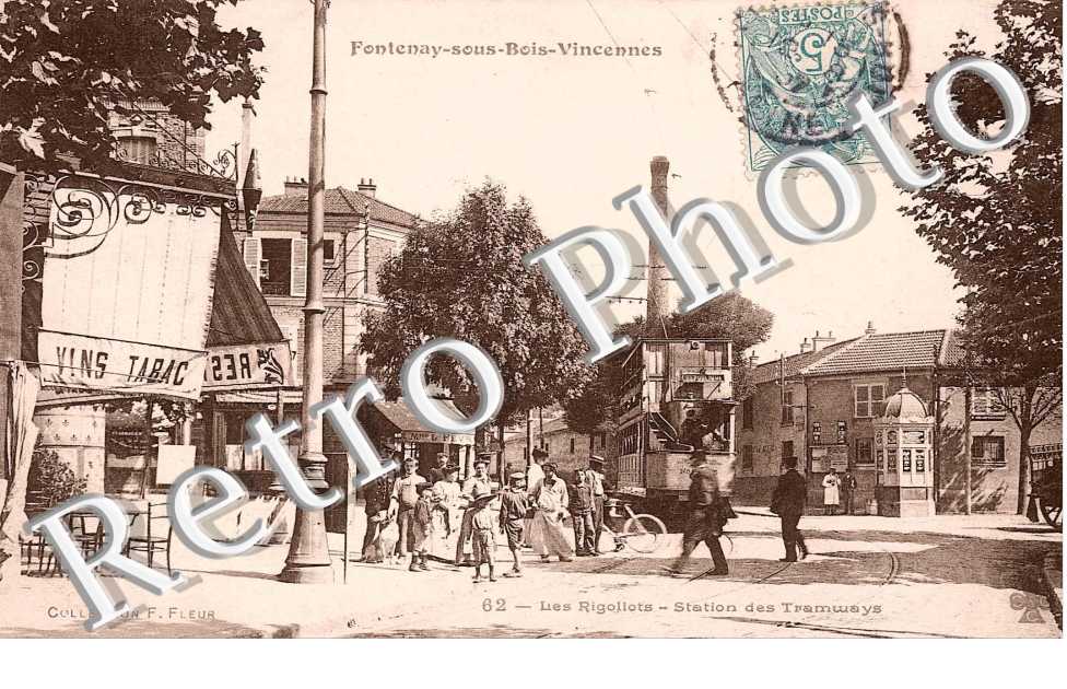 Les  Rigollots  Station des tramways