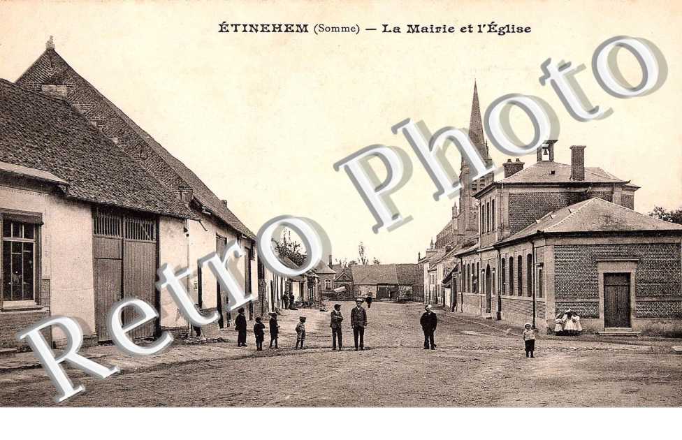 la mairie et l'eglise