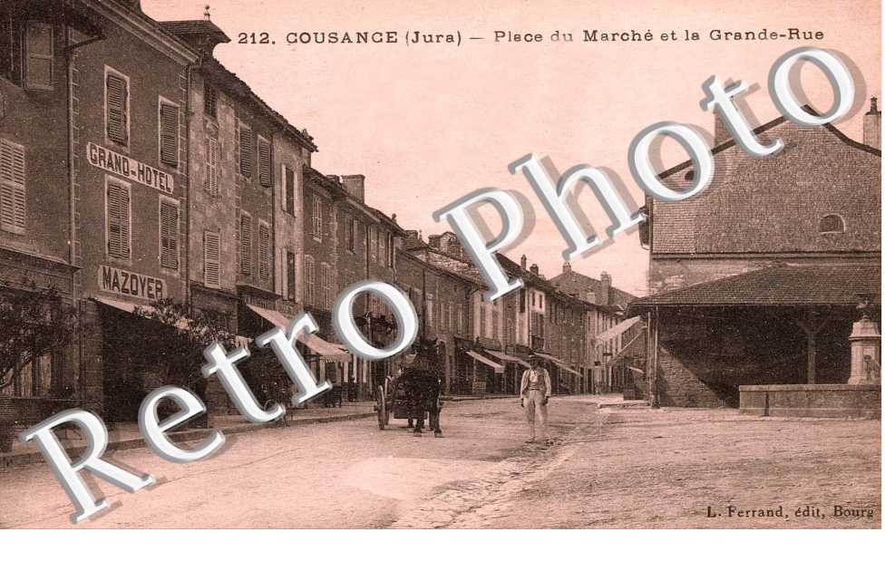 place du marche et la grande rue