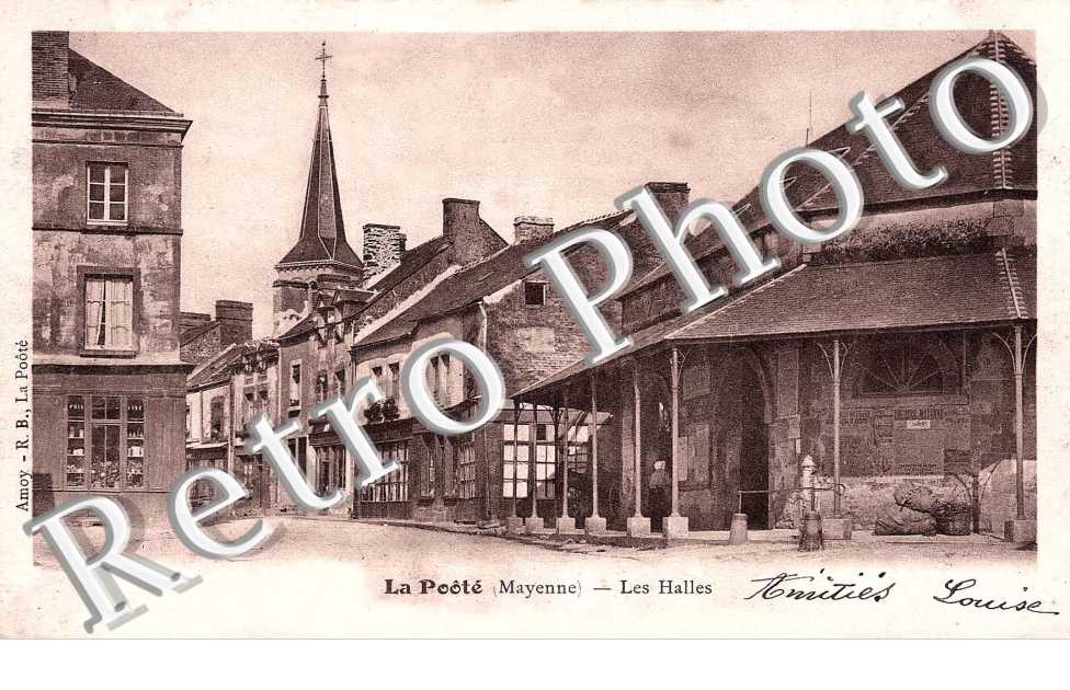 La Poote, les halles
