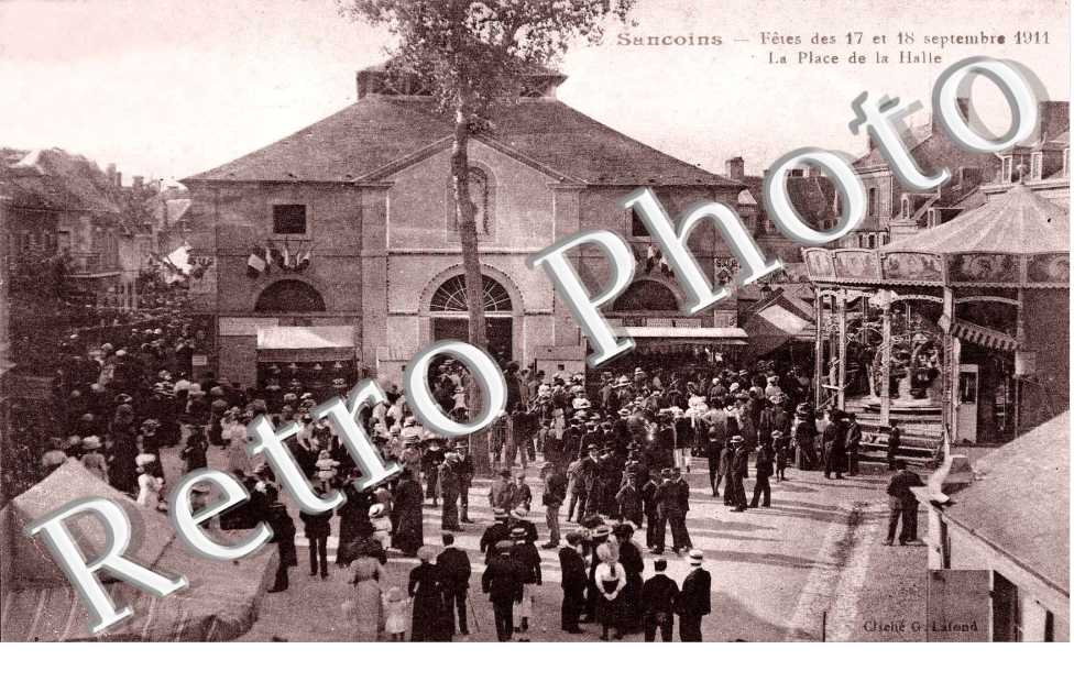 fetes des 17 et 18 sept 1911 place de la halle