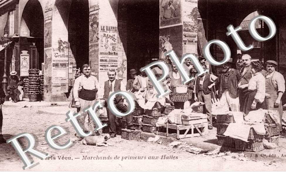 marchands de primeurs aux Halles