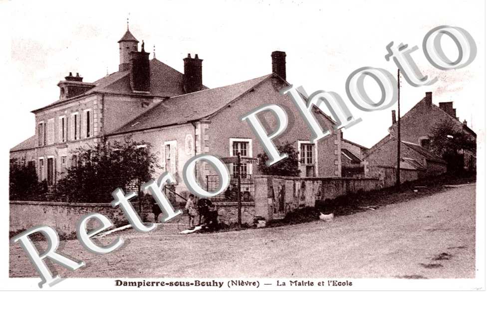 la mairie et l'ecole