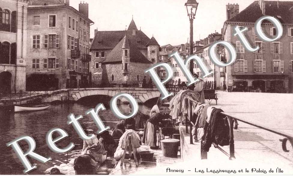 les lessiveuses et le palais de l'Ile
