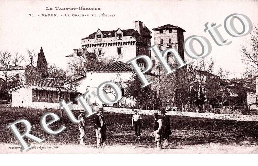 Chateau et eglise