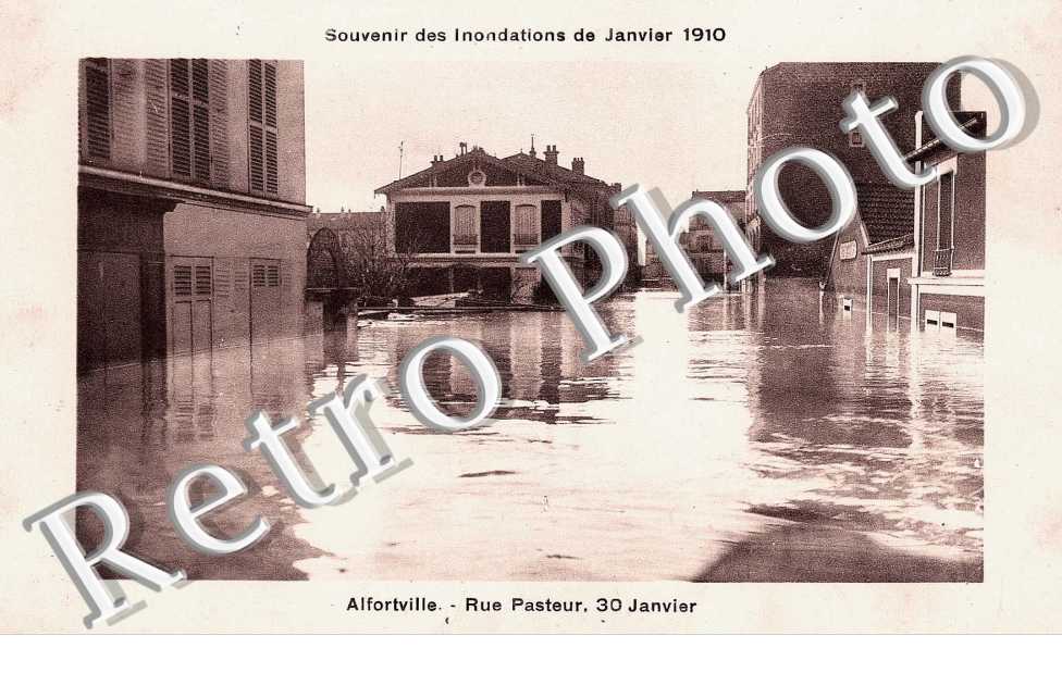Rue Pasteur, 30 janvier 1910