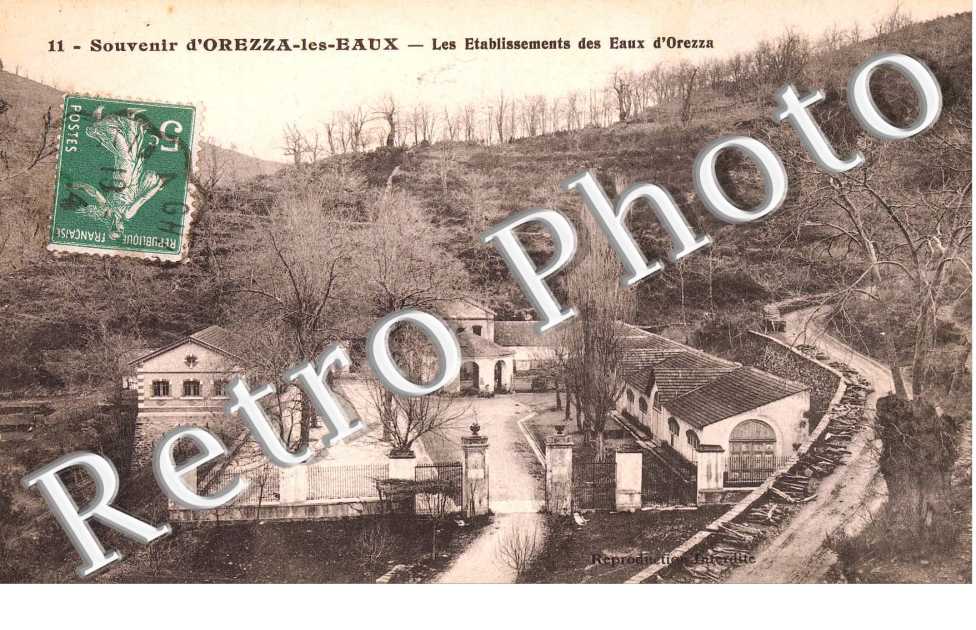 Les etablissements des eaux d'Orezza