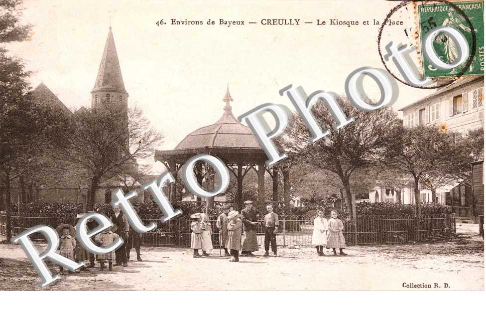 Le kiosque et la place