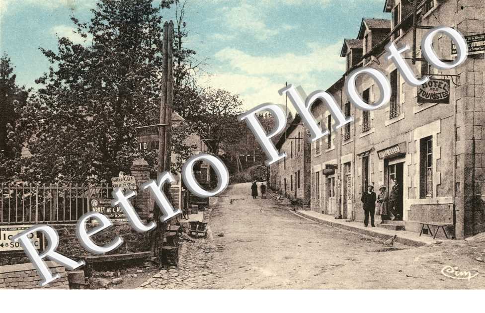 Rue principale Hotel des Touristes