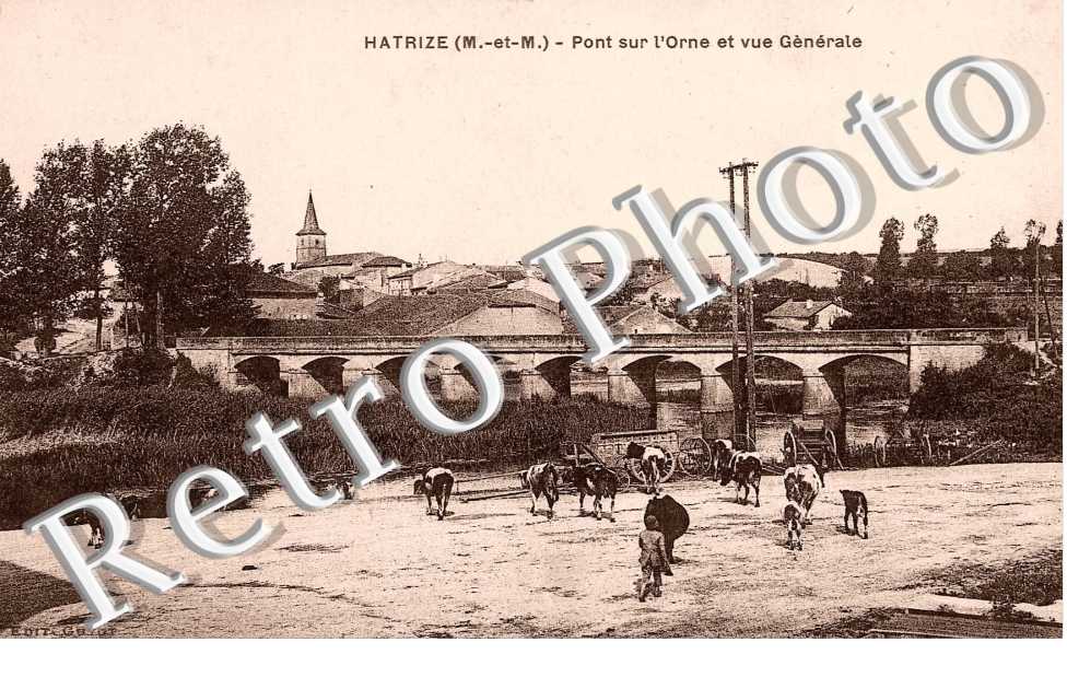 pont sur l'Orne et vue generale
