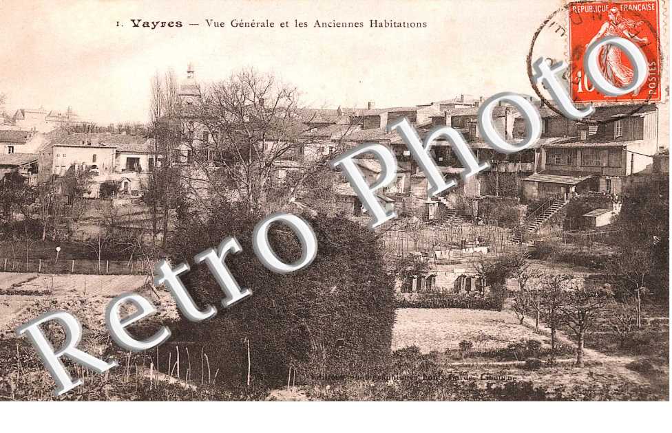 Vue generale et les anciennes habitations