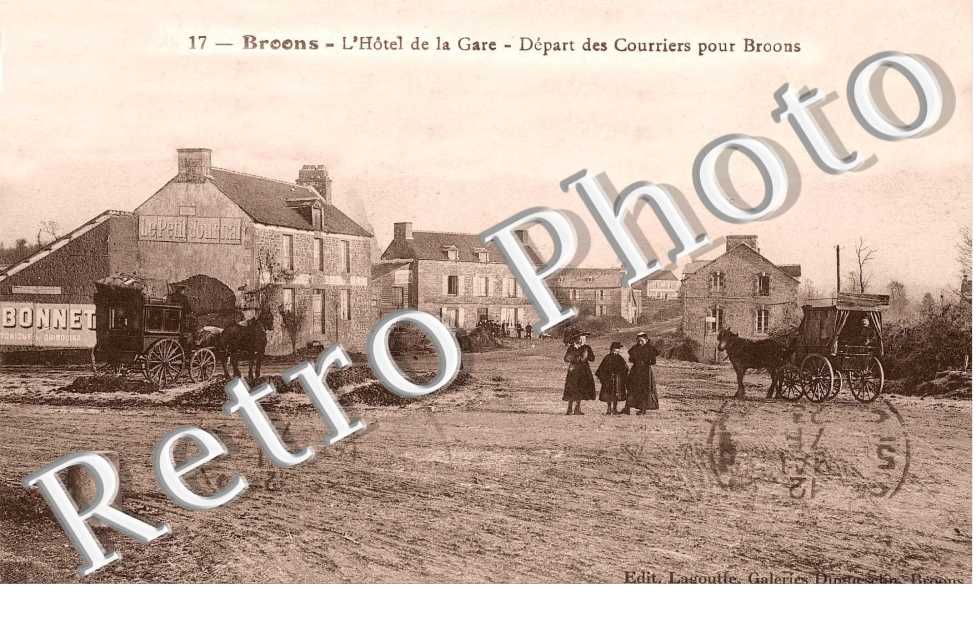 Hotel de la Gare, Depart des Courriers