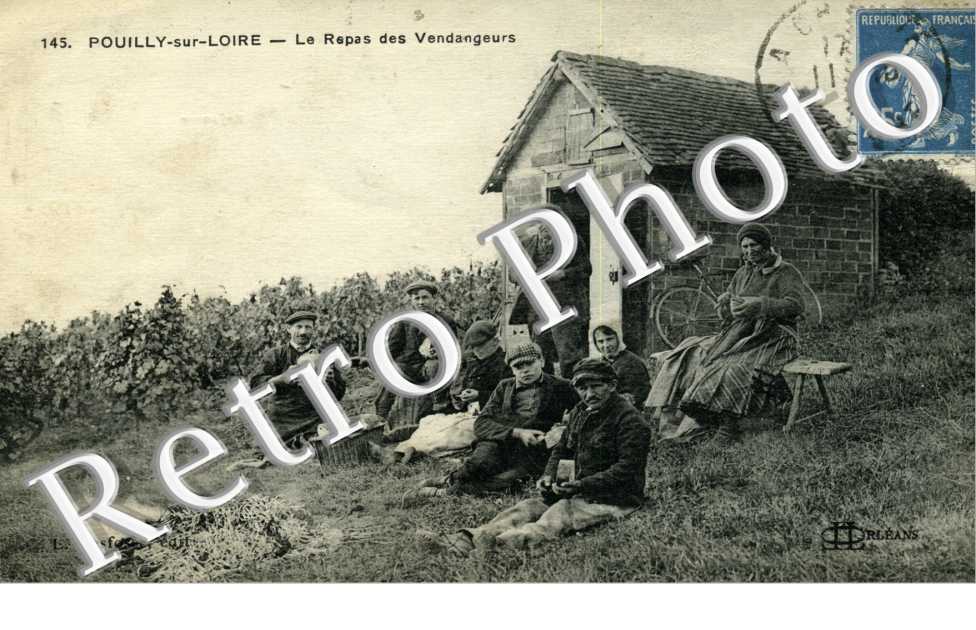 le repas des vendangeurs