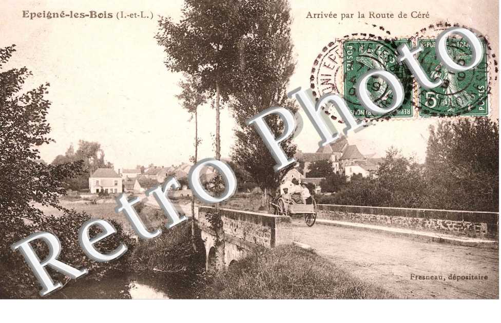 ARRIVEE PAR LA ROUTE DE CERE