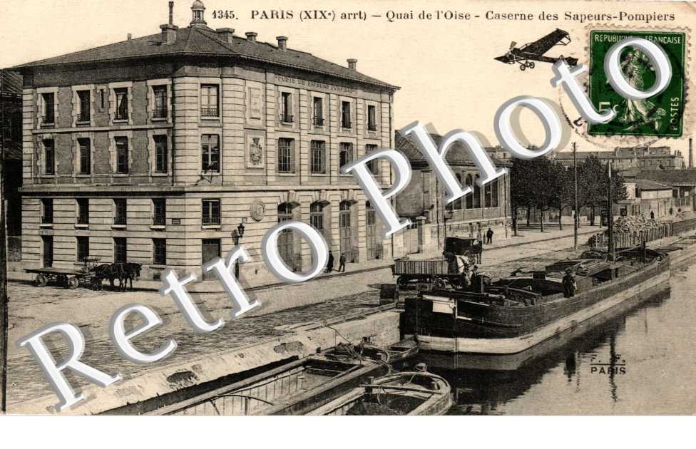 Quai de l'Oise - Caserne des Sapeurs Pompiers