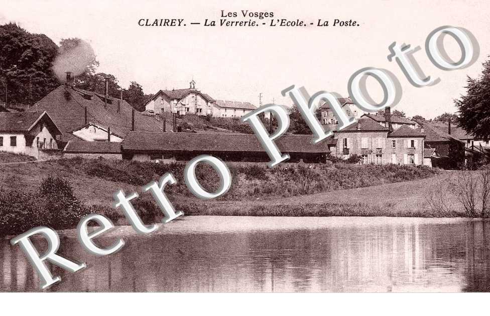 Clairey, la Verrerie, l'Ecole, la Poste