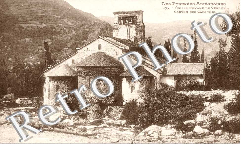 eglise romane, canton des Cabannes