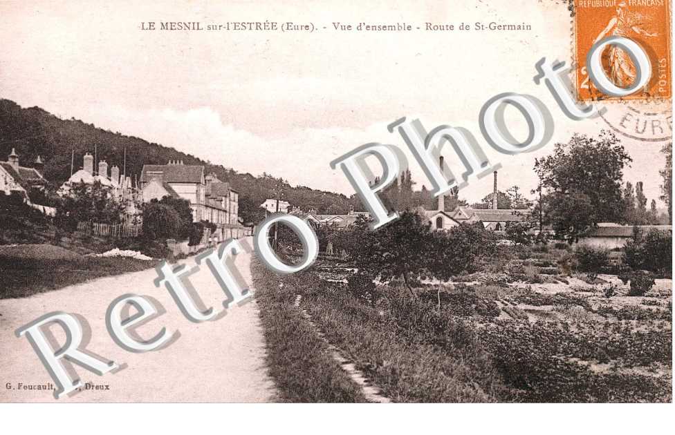 Vue d'ensemble - route de Saint Germain