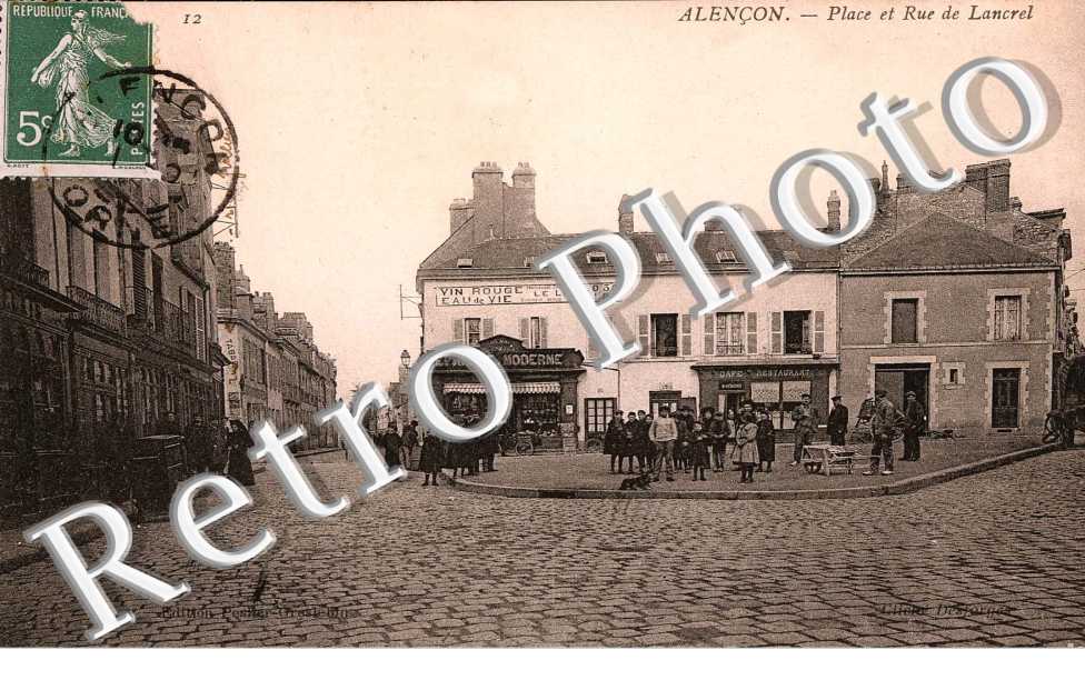 Place et rue de Lancrel