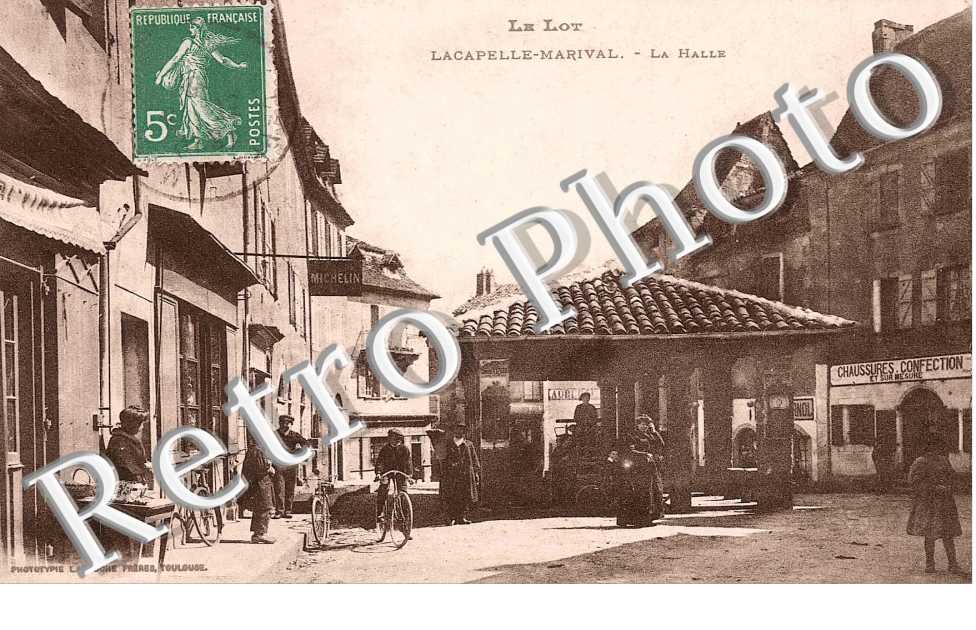 Lacapelle-Marival, la halle