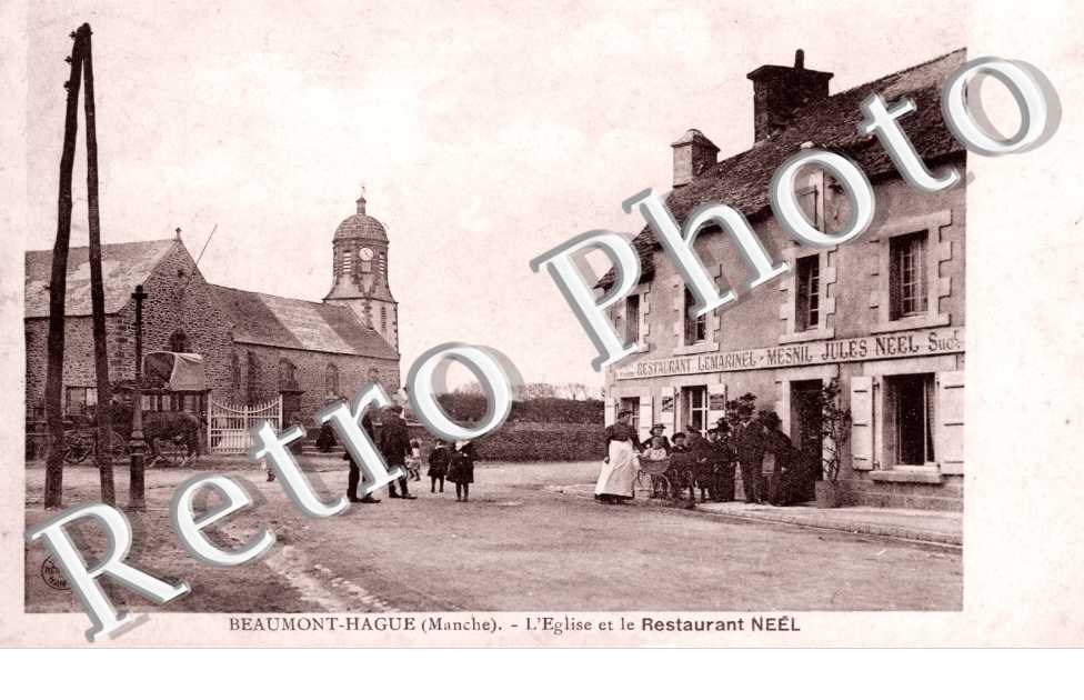 L'eglise et le restaurant Neel