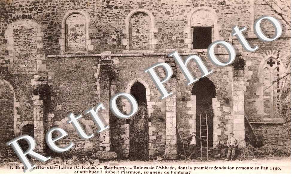 Barbery, ruines de l'abbaye